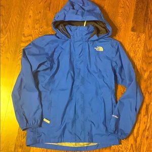 The North Face Blue jacket mesh liner size M